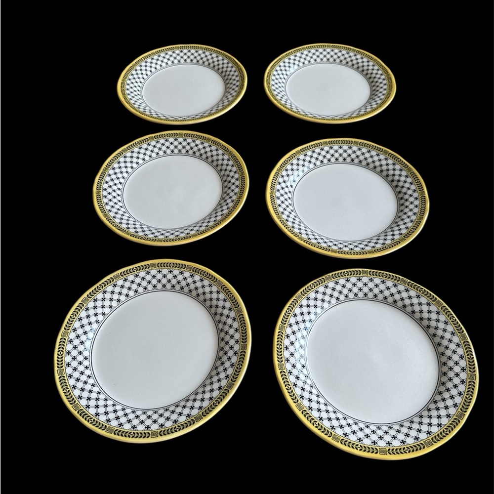 Legend England Georgian Salad Plate  set of 6 like the V&B Audubon
